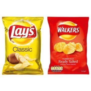 Why is Lays called Walkers in the UK?