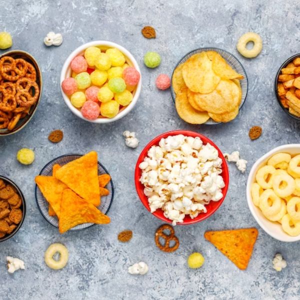 snacks in a row