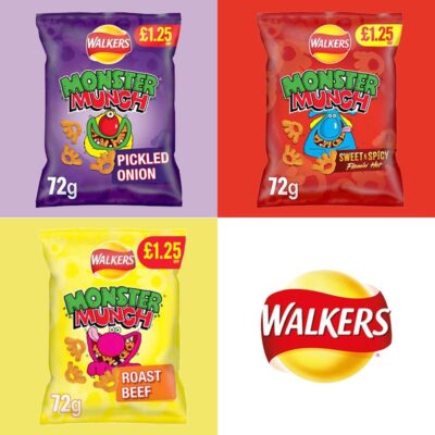 What Are The 3 Flavours of Monster Munch? - One Pound Crisps