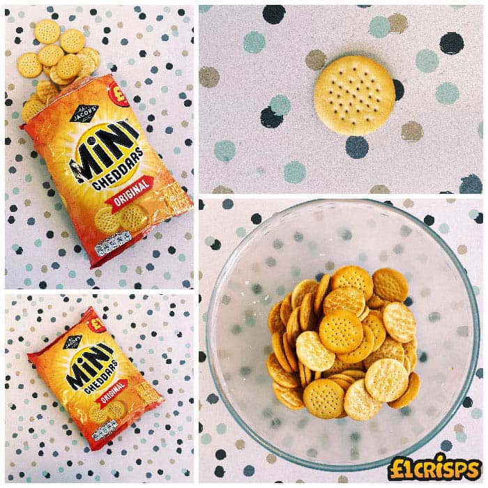 Jacob’s Mini Cheddars Original 90g – (£1.25 Bag)