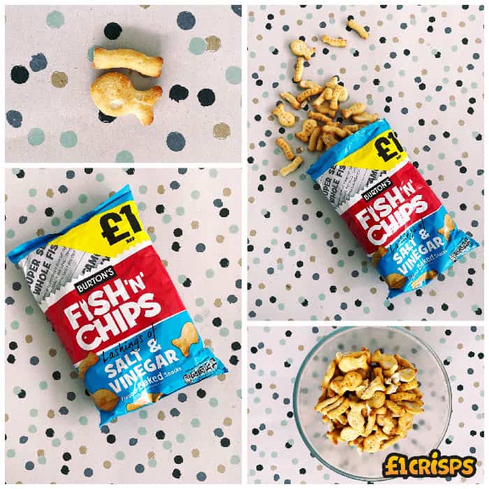 Burton’s Fish & Chips Salt & Vinegar 125g