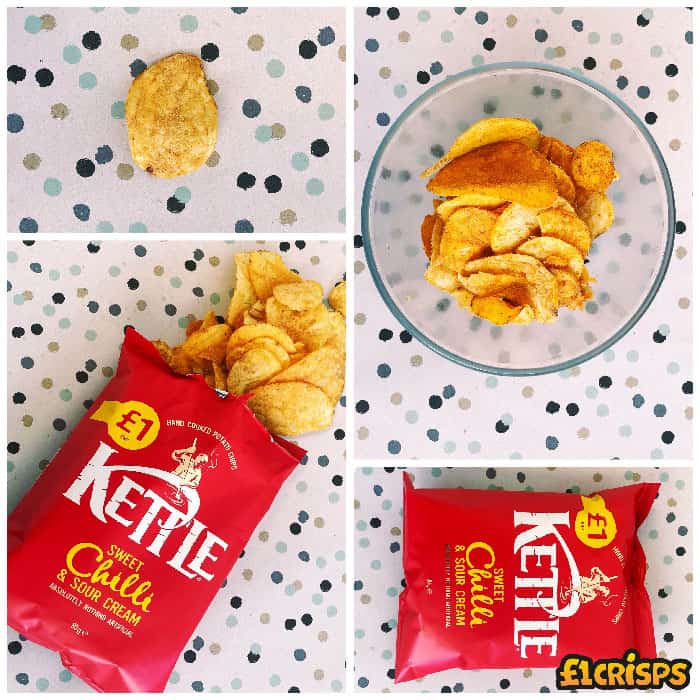 Box of 12 – Kettle Chips Sweet Chilli & Sour Cream 80g – (£1.29 Bags)