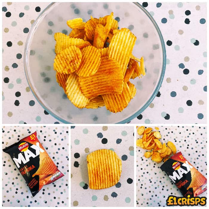 Walkers Max Punchy Paprika 70g