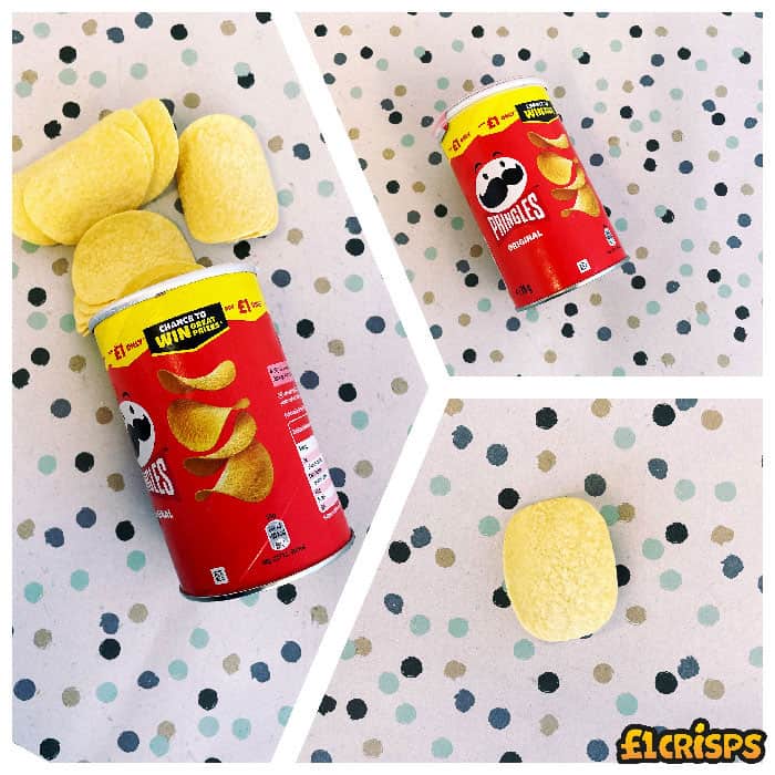 5x Pringles Original Crisps Can 70g