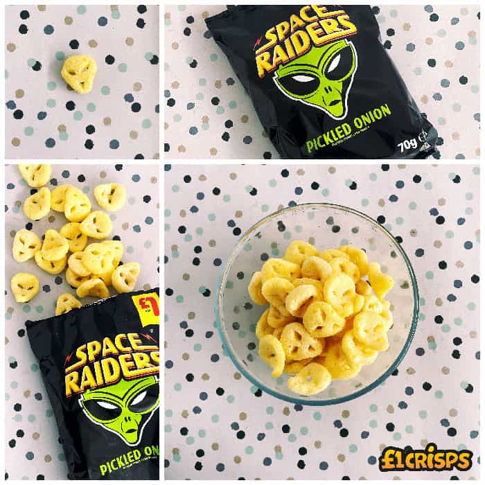 20x Space Raiders Pickled Onion 70g