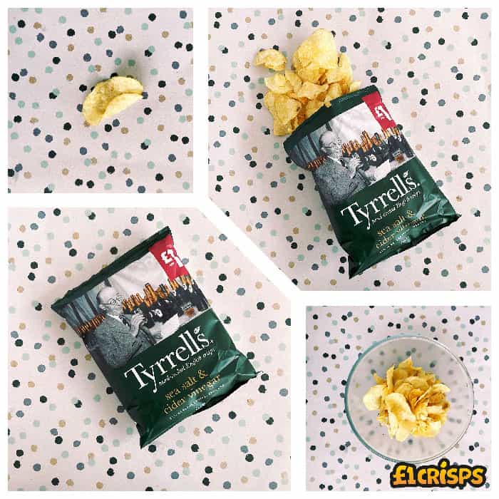 Tyrrells Sea Salt and Cider Vinegar 60g – (£1 Bag)