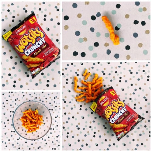 Wotsits Crunchy Sweet & Spicy Flamin Hot 60g