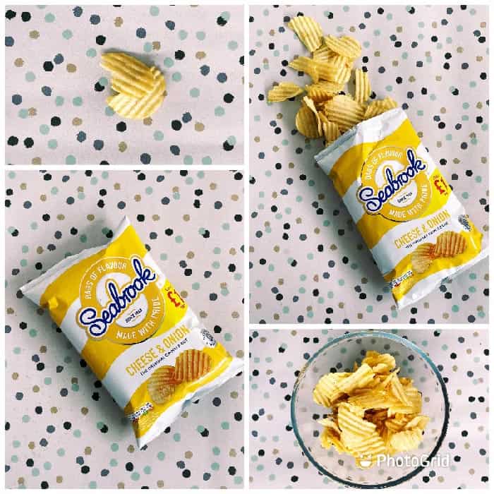 Seabrook Cheese & Onion 70g – (£1.25 Bag)
