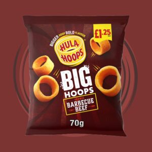 Hula Hoops Big Hoops BBQ 70g