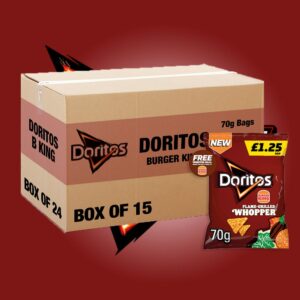 Box Of 15 - Doritos Burger King Whopper Flavour 70g