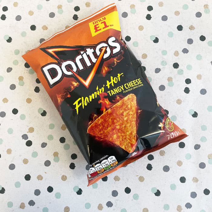 Doritos Flamin’ Hot Tangy Cheese 70g