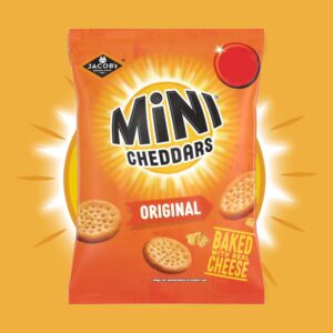 Jacob's Mini Cheddars Original 45g