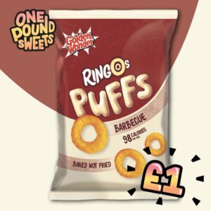 Golden Wonder Ringo Puffs BBQ 60g - (£1 Bag)