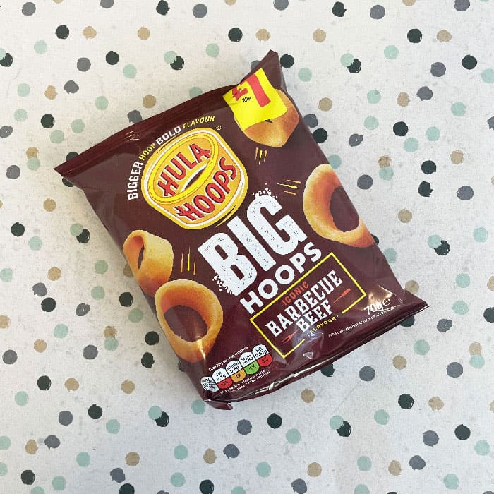 Hula Hoops Big Hoops BBQ 70g