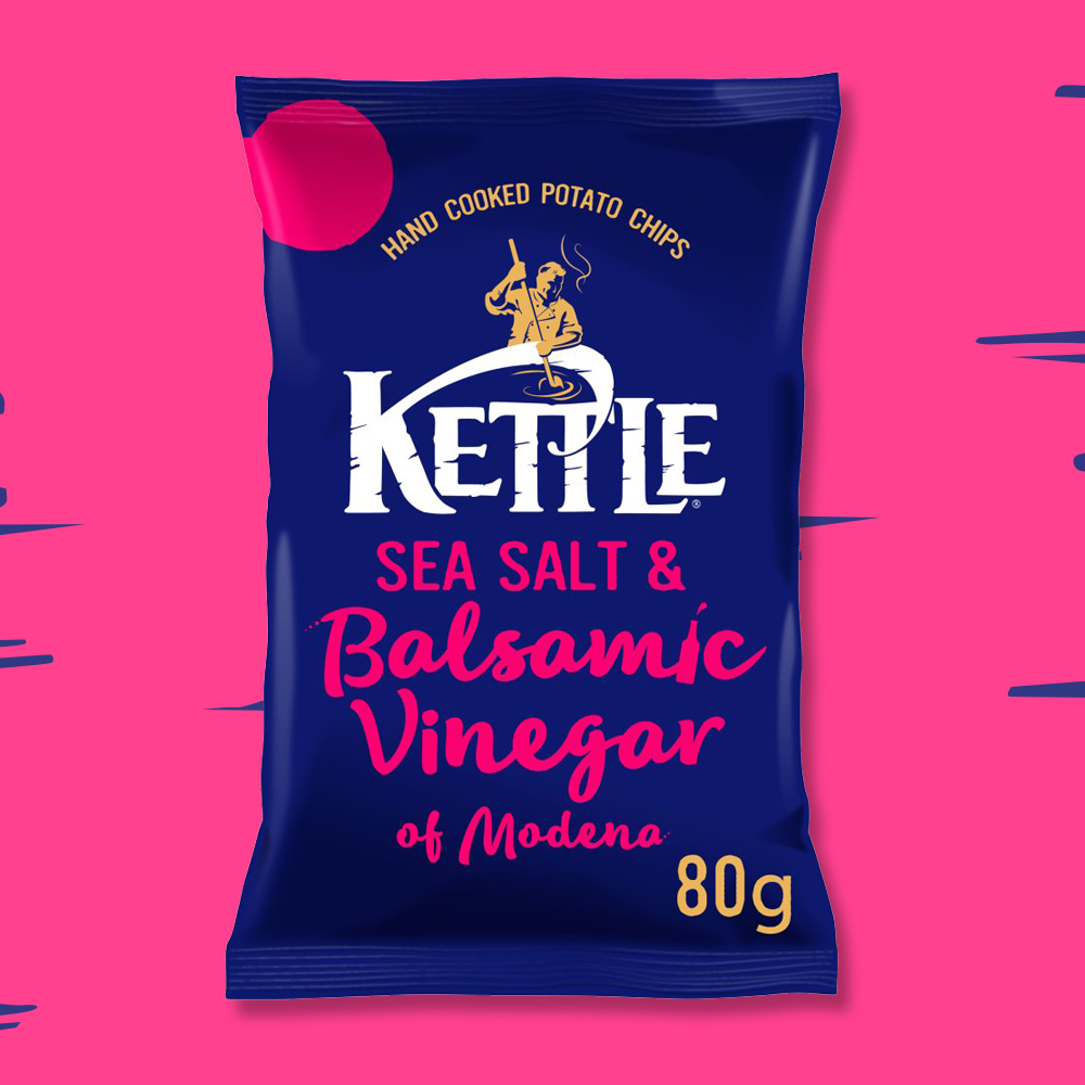 Kettle Chips Sea Salt & Balsamic Vinegar 80g