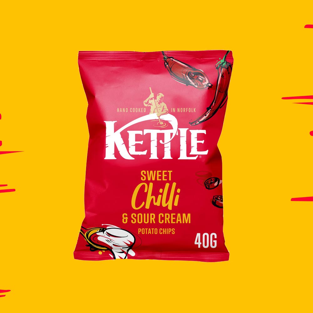 Kettle Chips Sweet Chilli & Sour Cream 40g