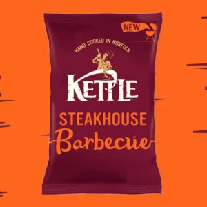 Kettle Chips Steakhouse Barbecue 40g