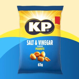 KP Salt & Vinegar Peanuts 65g - (£1.25 Bag)