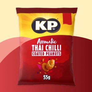 KP Aromatic Thai Chilli Peanuts 55g - (£1.25 Bag)