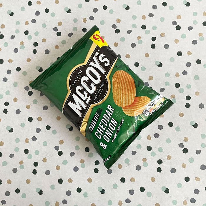 McCoy’s Cheddar & Onion 65g