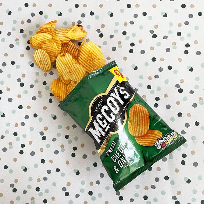 McCoy’s Cheddar & Onion 65g