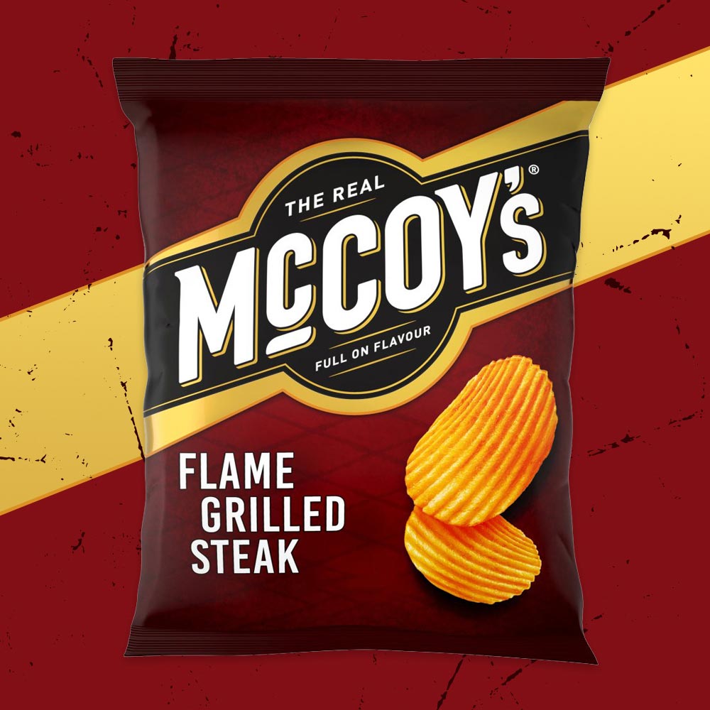 McCoy's Flame Grilled Steak 65g - (£1.25 Bag)