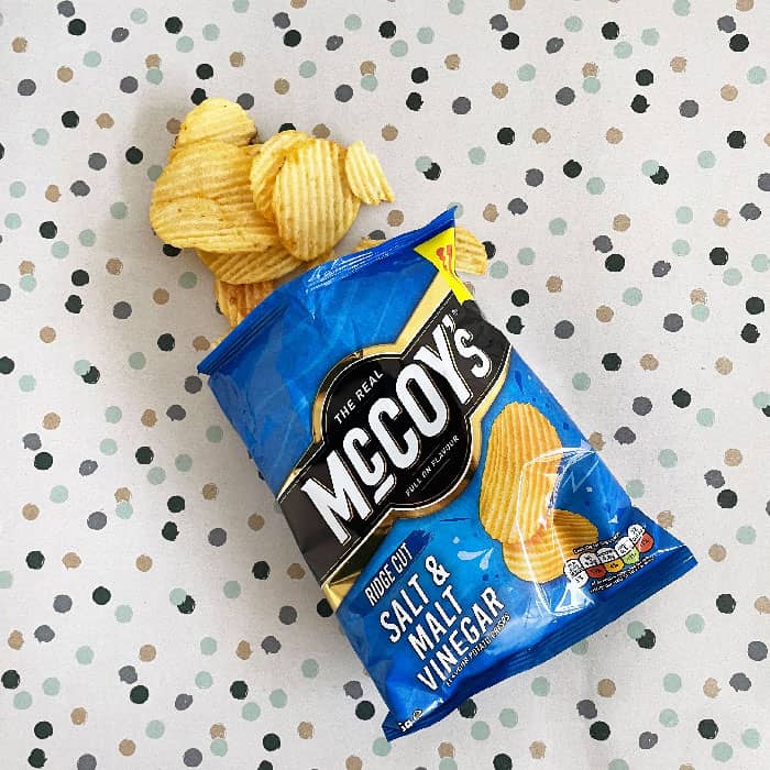 McCoy’s Salt & Malt Vinegar 65g – (£1.25 Bag)