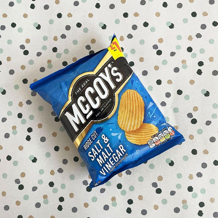 McCoy’s Salt & Malt Vinegar 65g – (£1.25 Bag)