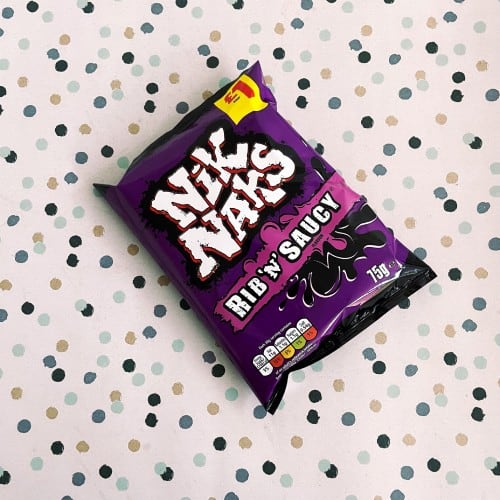Nik Naks Rib n Saucy 75g
