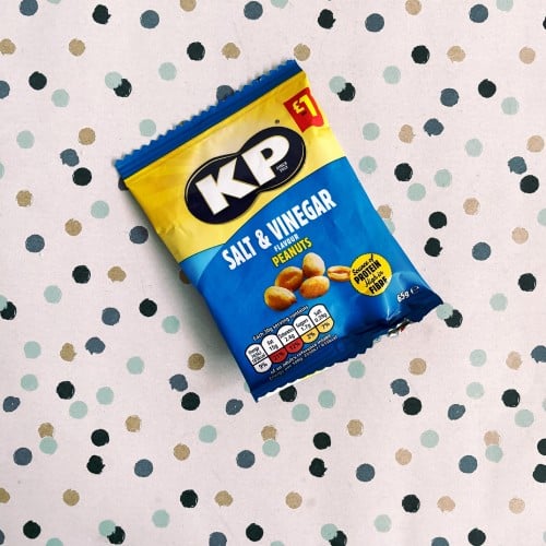 KP Salt & Vinegar Peanuts 65g – (£1.25 Bag)