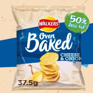 Walkers Oven Baked Cheese & Onion 37.5g - (Snack Bag)