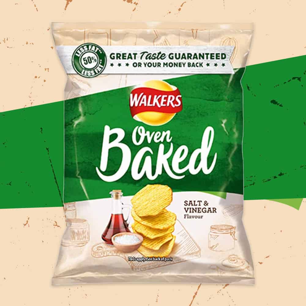 Walkers Oven Baked Sea Salt 75g - (£1 Bag)