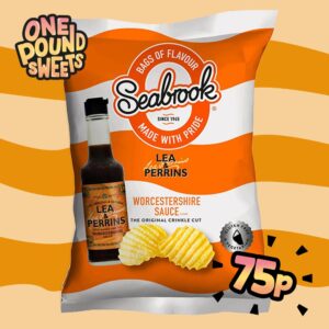 Seabrook Lea & Perrins Worcester Sauce 32g - (Snack Bag)