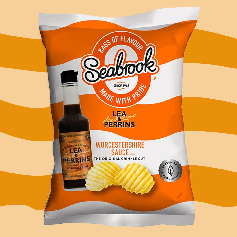 Seabrook Lea & Perrins Worcester Sauce 32g – (Snack Bag)