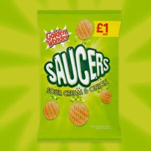 Golden Wonder Saucers Sour Cream & Onion 65g