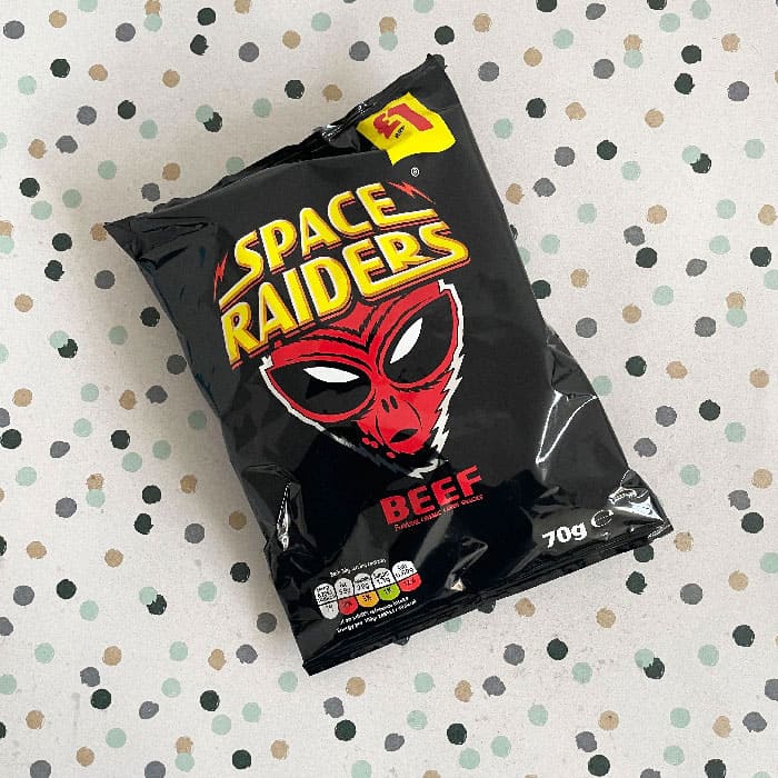 20x Space Raiders Beef 70g