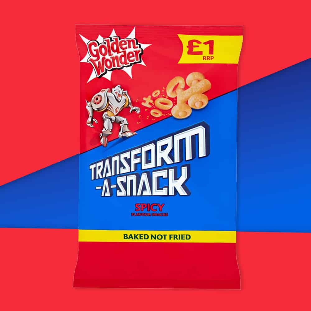 Golden Wonder Transform-A-Snack Spicy 56g