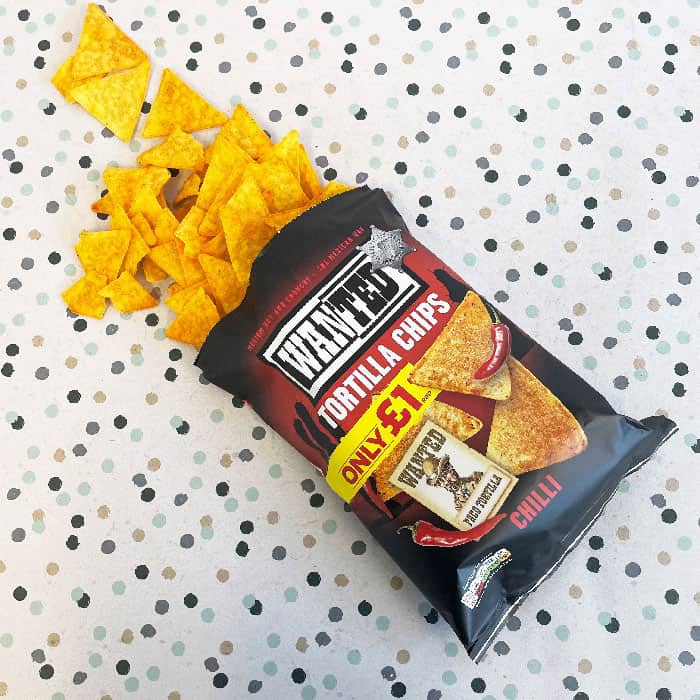 Wanted Tortilla Chips Chilli 150g