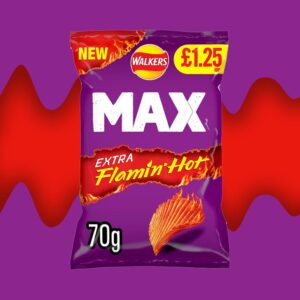 Walkers Max Extra Flamin' Hot 70g