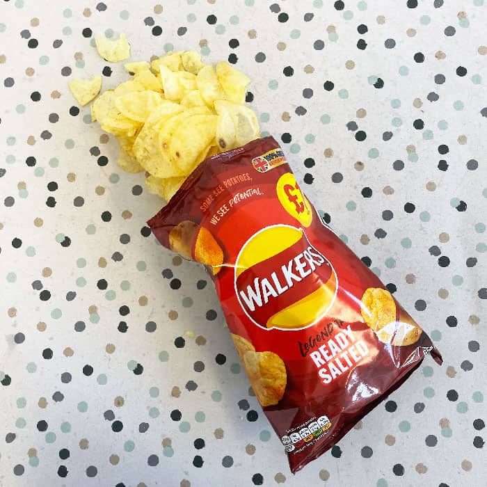 Walkers Ready Salted 65g – (£1.25 Bag)