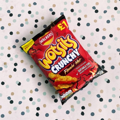 Wotsits Crunchy Sweet & Spicy Flamin Hot 60g