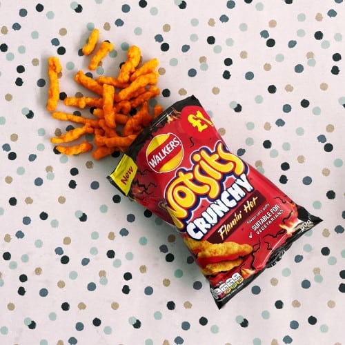 Wotsits Crunchy Sweet & Spicy Flamin Hot 60g