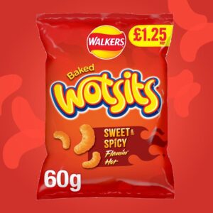 Walkers Wotsits Sweet &; Spicy Flamin' Hot 60g