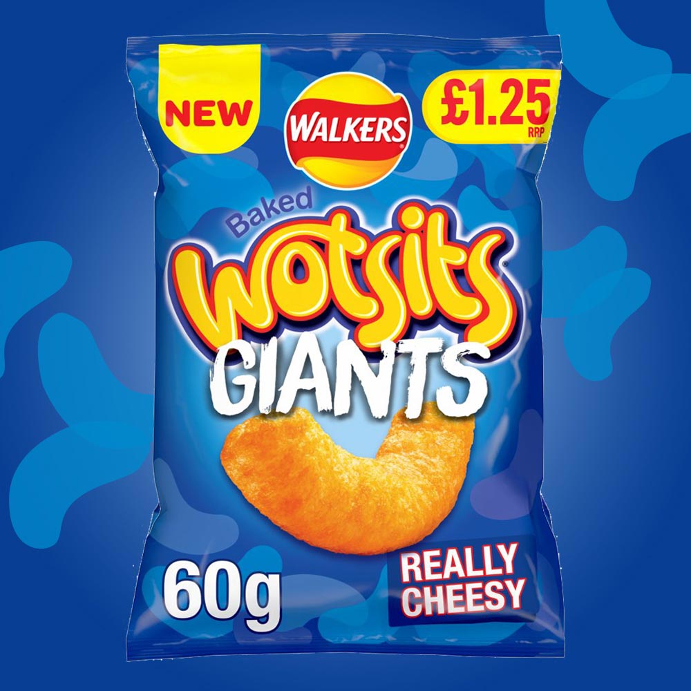 Wotsits Giants Really Cheesy 60g