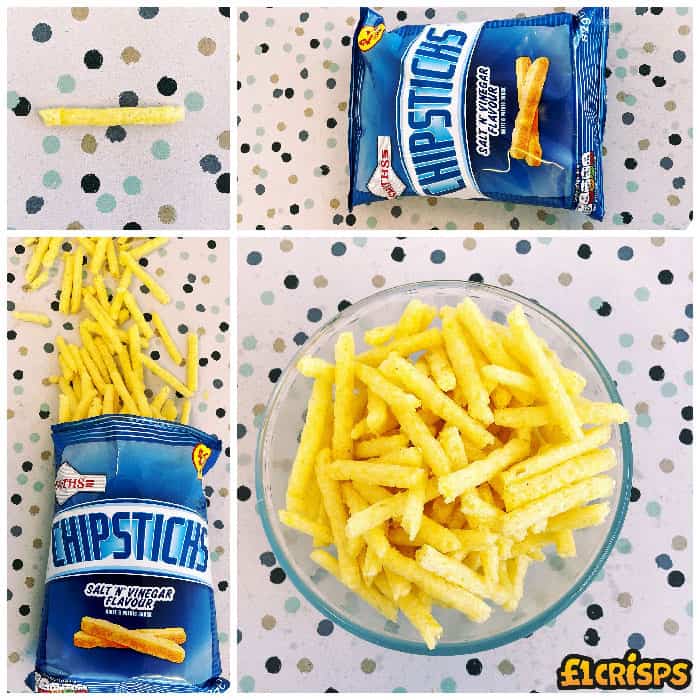 18x Smiths Chipsticks Salt ‘n’ Vinegar 82g
