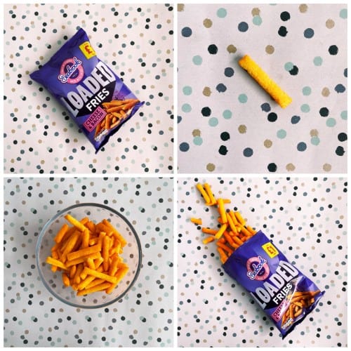 Box of 11 – Seabrook Cheese and Bacon Loaded Fries 80g – (£1 Bags)
