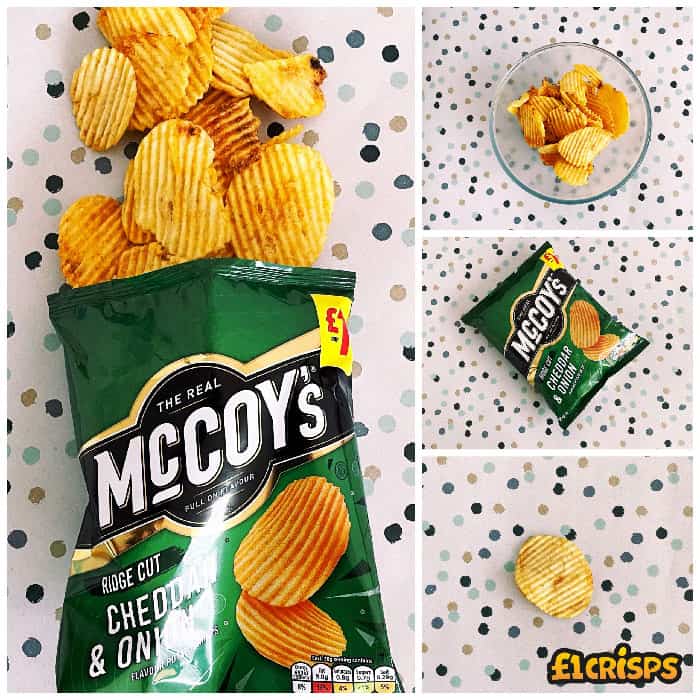 20x McCoy’s Cheddar & Onion 65g