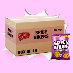 18x Golden Wonder Spicy Bikers 60g