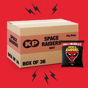 36x Space Raiders Beef 25g