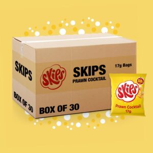 30x Skips Crisps Prawn Cocktail 17g